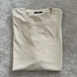 TALENTLESS Light Tan Short Sleeve Tee